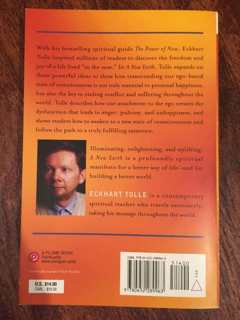 A New Earth - Eckhart Tolle book collectible - Main Image 2
