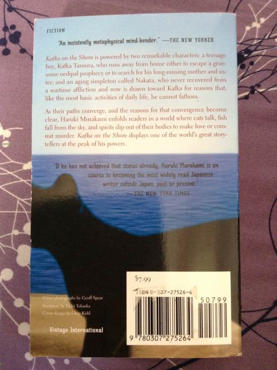 Kafka On The Shore - Haruki Murakami (Vintage International - Paperback) book collectible [Barcode 9780307275264] - Main Image 2