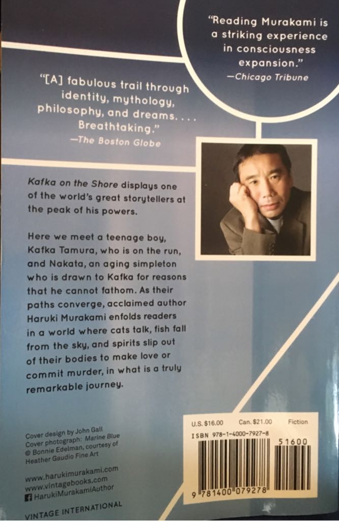 Kafka on the Shore - Murakami (Vintage International - Paperback) book collectible [Barcode 9781400079278] - Main Image 2