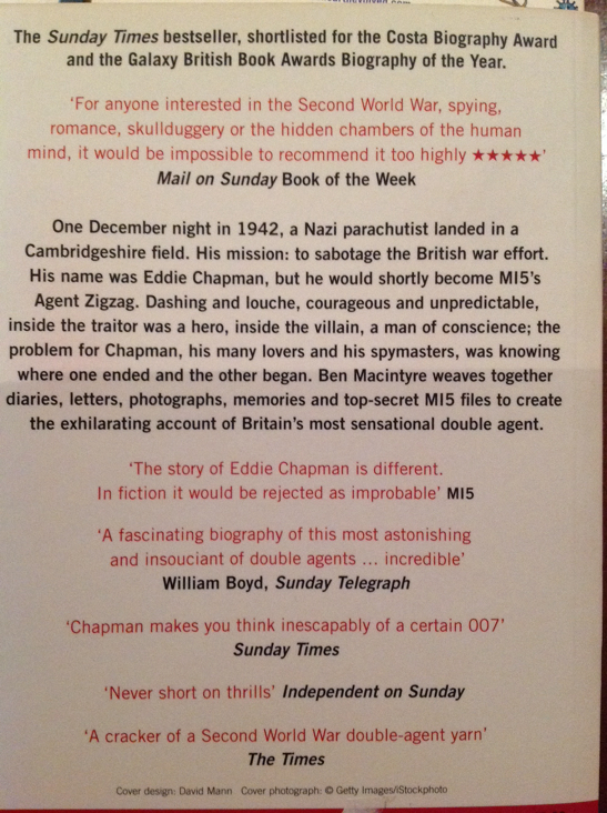 Agent Zigzag - Ben McIntyre (Bloomsbury Paperbacks - Paperback) book collectible [Barcode 9781408811498] - Main Image 2