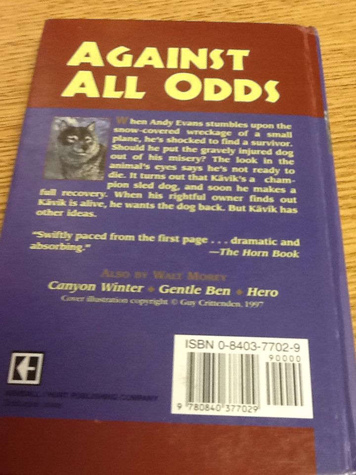 Kavik The Wolf Dog - Morey, Walt book collectible [Barcode 9780840377029] - Main Image 2