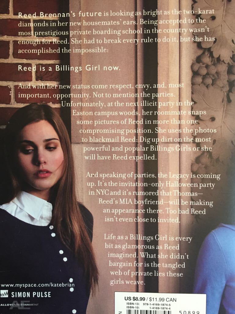 Private #2: Invitation Only - Kate Brian (Simon - Paperback) book collectible [Barcode 9781416918745] - Main Image 2