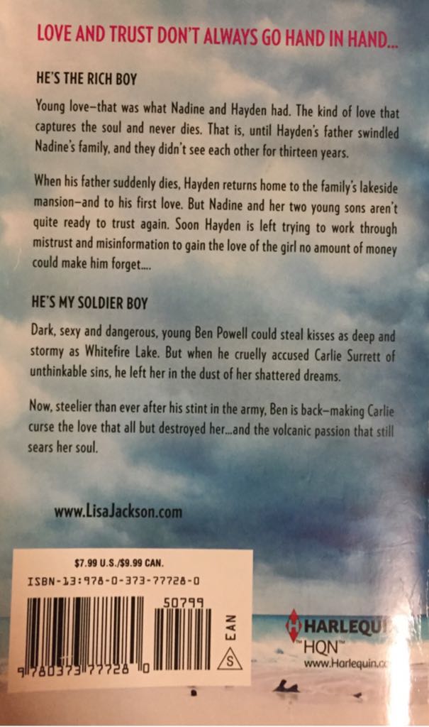 Confessions - Lisa Jackson (HQN Books - Paperback) book collectible [Barcode 9780373777280] - Main Image 2