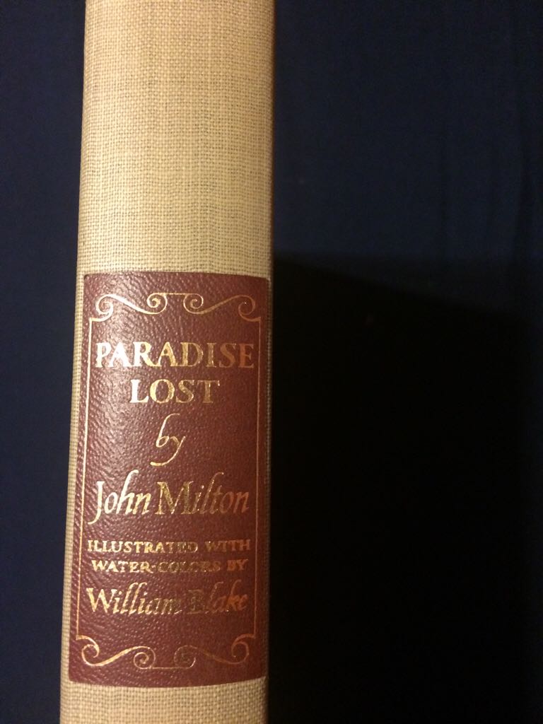 Paradise Lost  (The Heritage Press - Sewn Binding) book collectible - Main Image 2