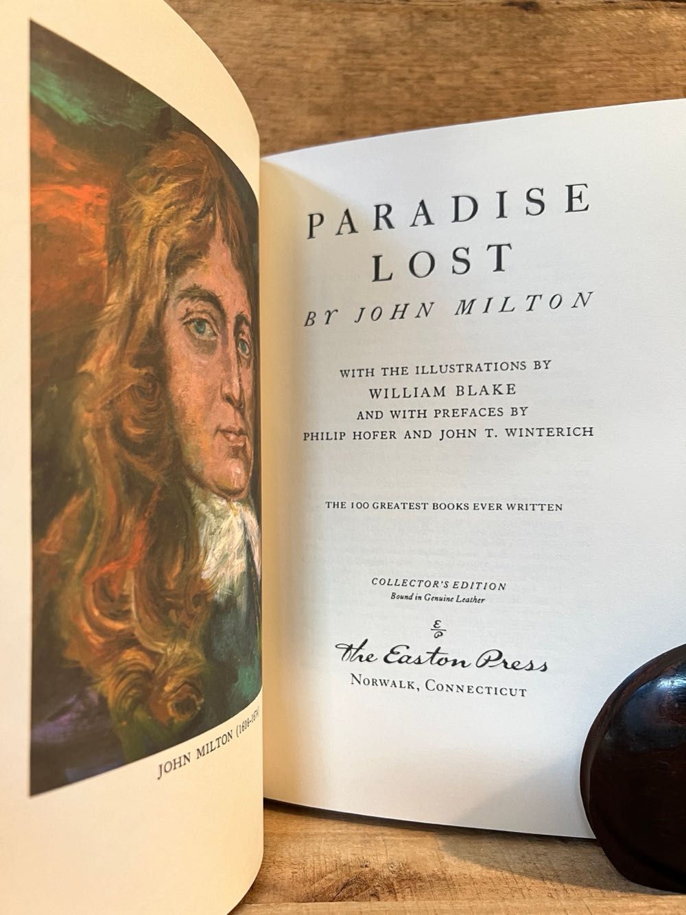 Paradise Lost - John Milton (The Easton Press - Calf-Binding) book collectible - Main Image 4