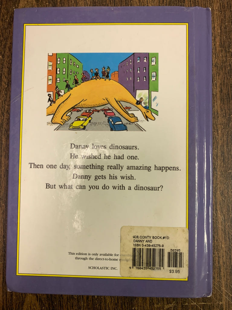 Danny And The Dinosaur - Syd Hoff (- Hardcover) book collectible [Barcode 9780439452755] - Main Image 2