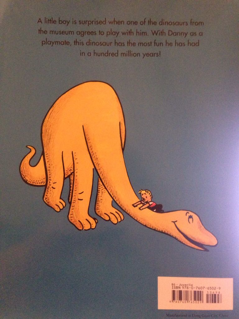 Danny And The Dinosaur - Syd Hoff (Harper Collins - Hardcover) book collectible [Barcode 9780760765029] - Main Image 2