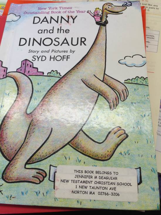 Danny And The Dinosaur - Hoff book collectible - Main Image 1