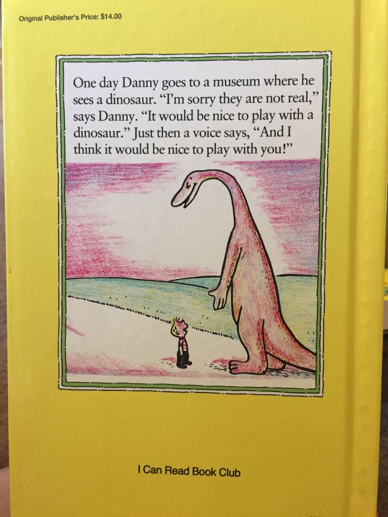 Danny And The Dinosaur - Syd Hoff (Harper Collins - Hardcover) book collectible - Main Image 2