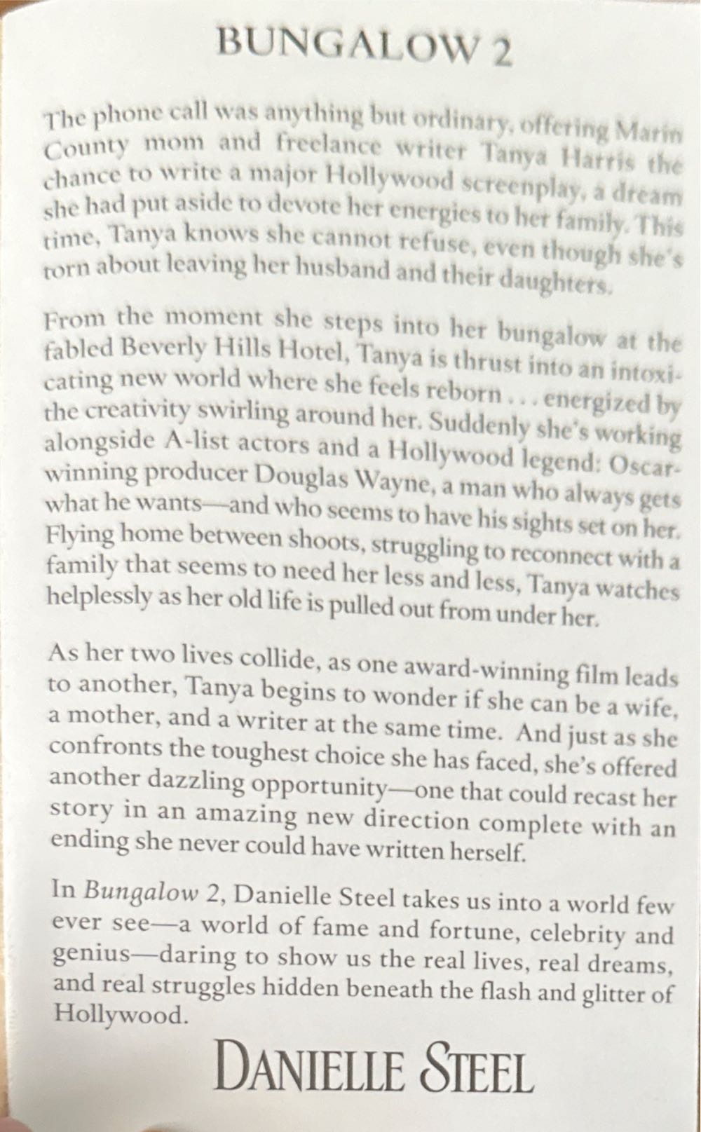 Bungalow 2 - Danielle Steel (Random House - Paperback) book collectible [Barcode 9780440244882] - Main Image 2