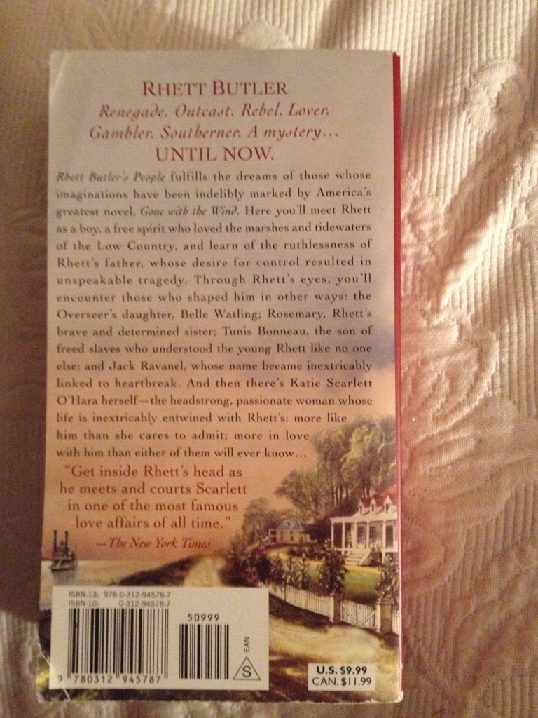 Rhett Butler’s People - Donald McCaig (St. Martin’s Paperback - Paperback) book collectible [Barcode 9780312945787] - Main Image 2