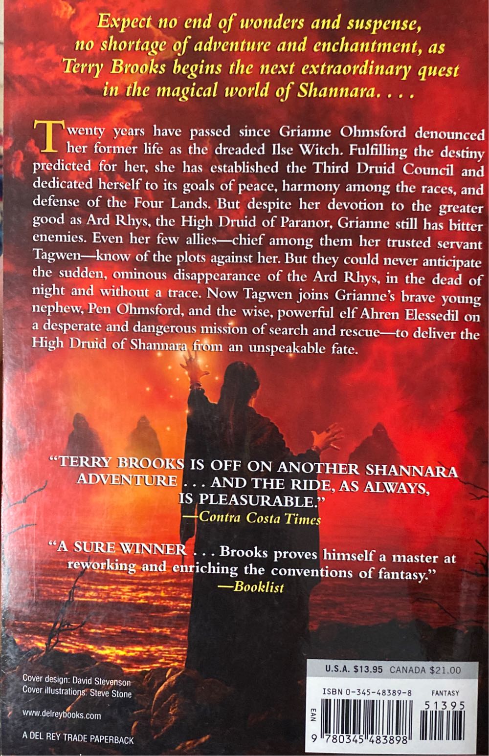 15. Jarka Ruus - Terry Brooks (Del Rey - Paperback) book collectible [Barcode 9780345483898] - Main Image 2