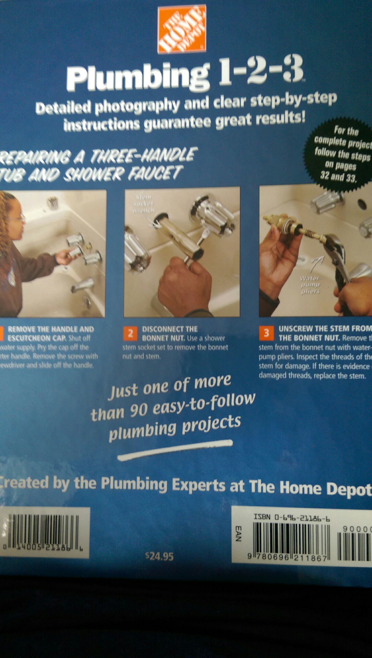Plumbing 1-2-3  (Meredeth Books - Hardcover) book collectible [Barcode 66171867] - Main Image 2