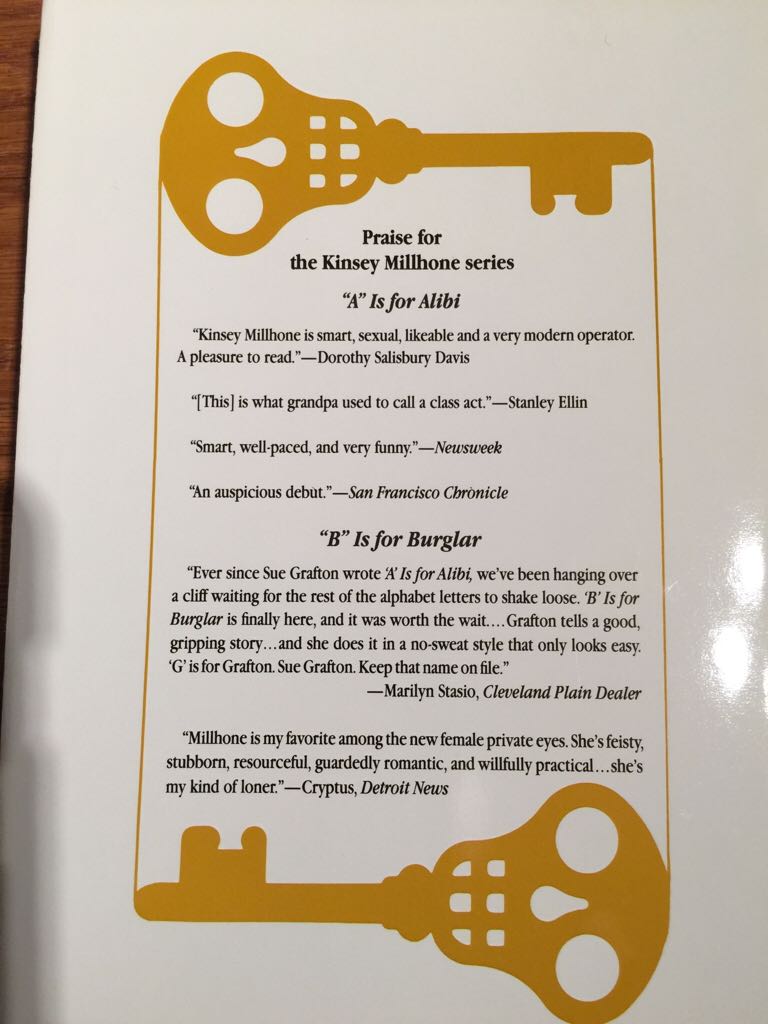 "C” Is For Corpse - Sue Grafton (- Audiobook) book collectible - Main Image 2