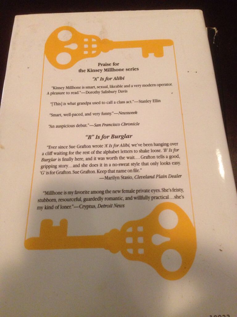 "C” Is For Corpse  (Hardcover) book collectible - Main Image 2