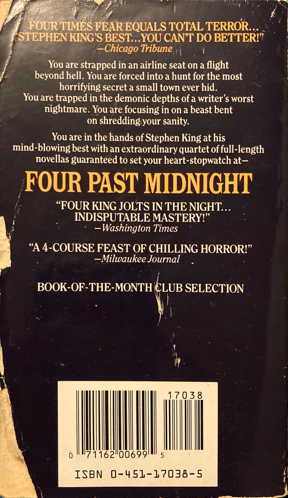 Four Past Midnight - Stephen King (Signet Fiction - Paperback) book collectible [Barcode 9780451170385] - Main Image 3