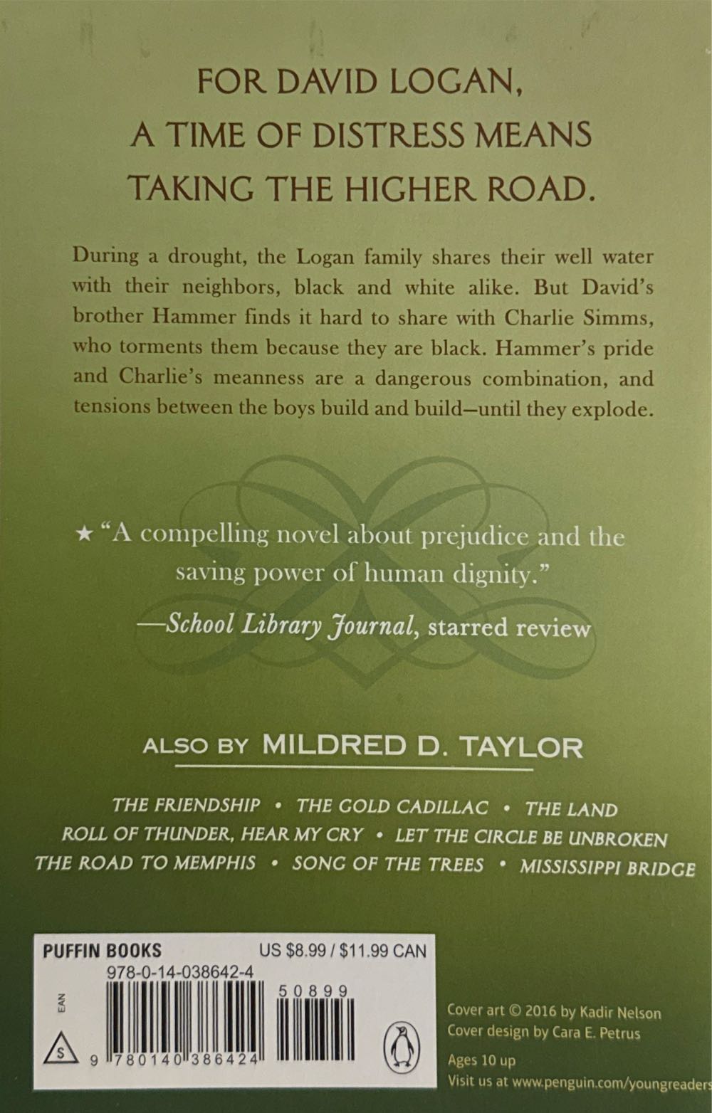 The Well - Mildred D. Taylor (Puffin - Paperback) book collectible [Barcode 9780140386424] - Main Image 2