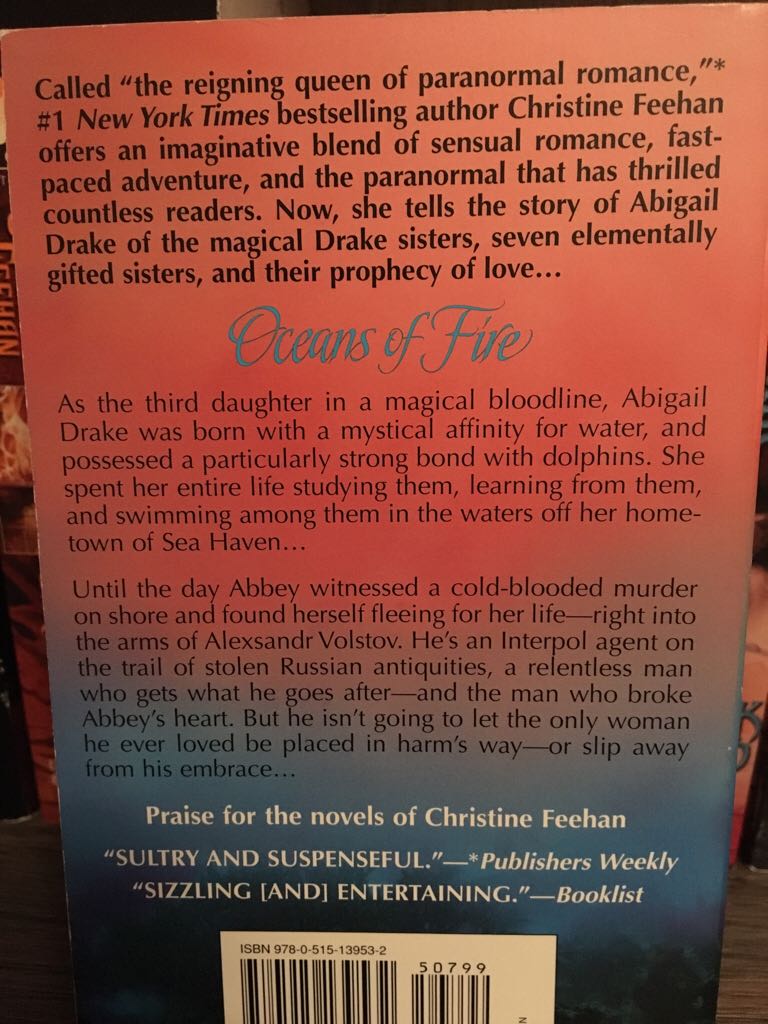 Oceans Of Fire - Christine Feehan (Jove - Paperback) book collectible [Barcode 9780515139532] - Main Image 2