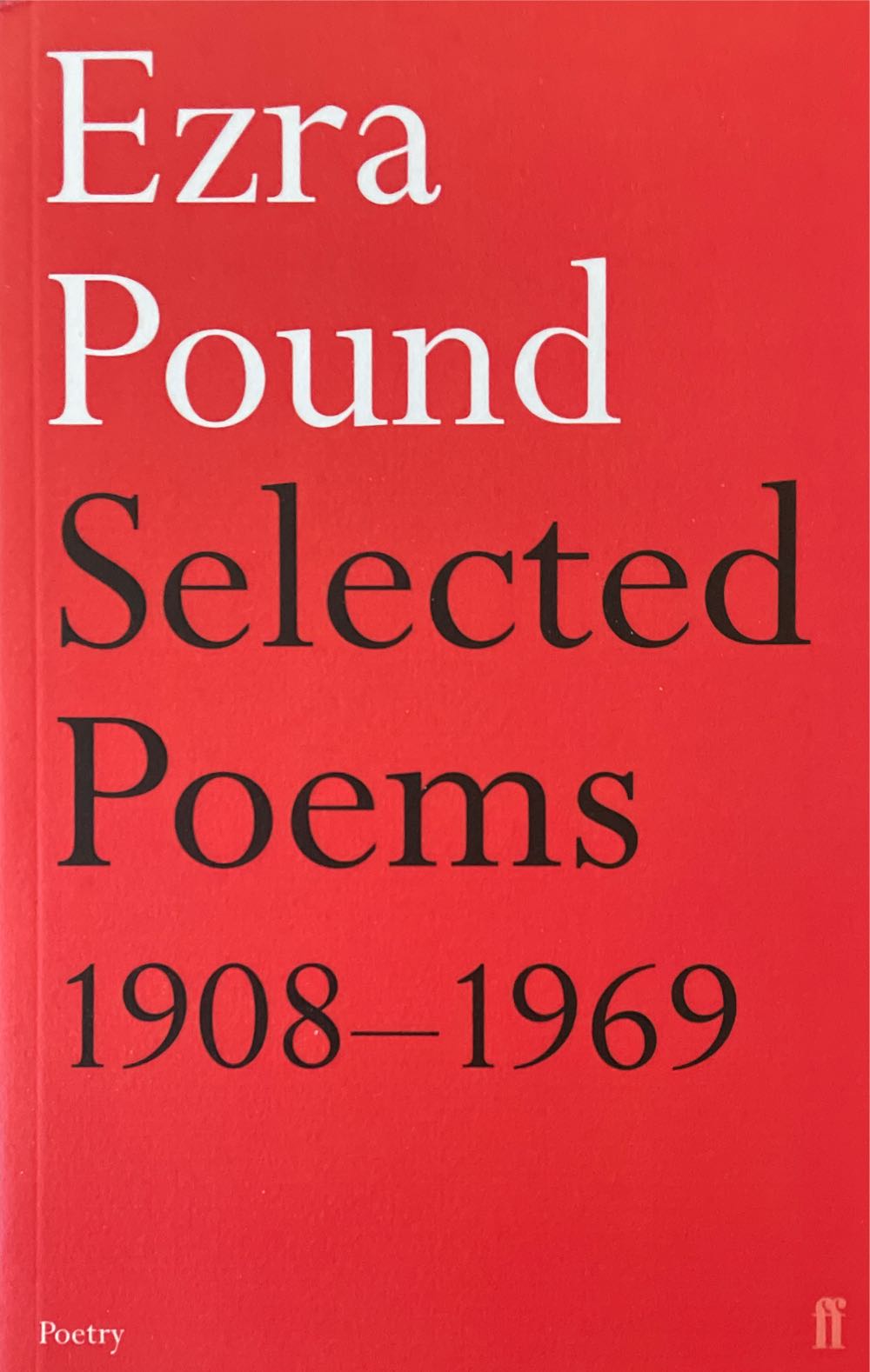 Selected Poems - Ezra Pound (Faber Paperbacks - Paperback) book collectible [Barcode 9780571109074] - Main Image 2