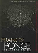 Selected Poems - Francis Ponge book collectible [Barcode 9780916390587] - Main Image 1