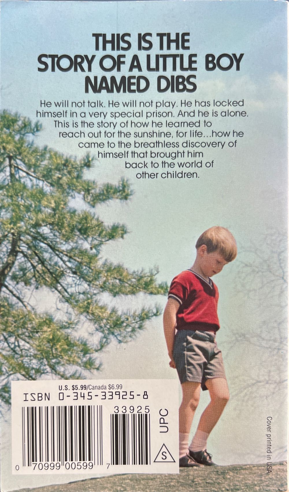 Dibs in Search of Self - Virginia M. Axline (Ballantines Books - Paperback) book collectible [Barcode 9780345339256] - Main Image 2