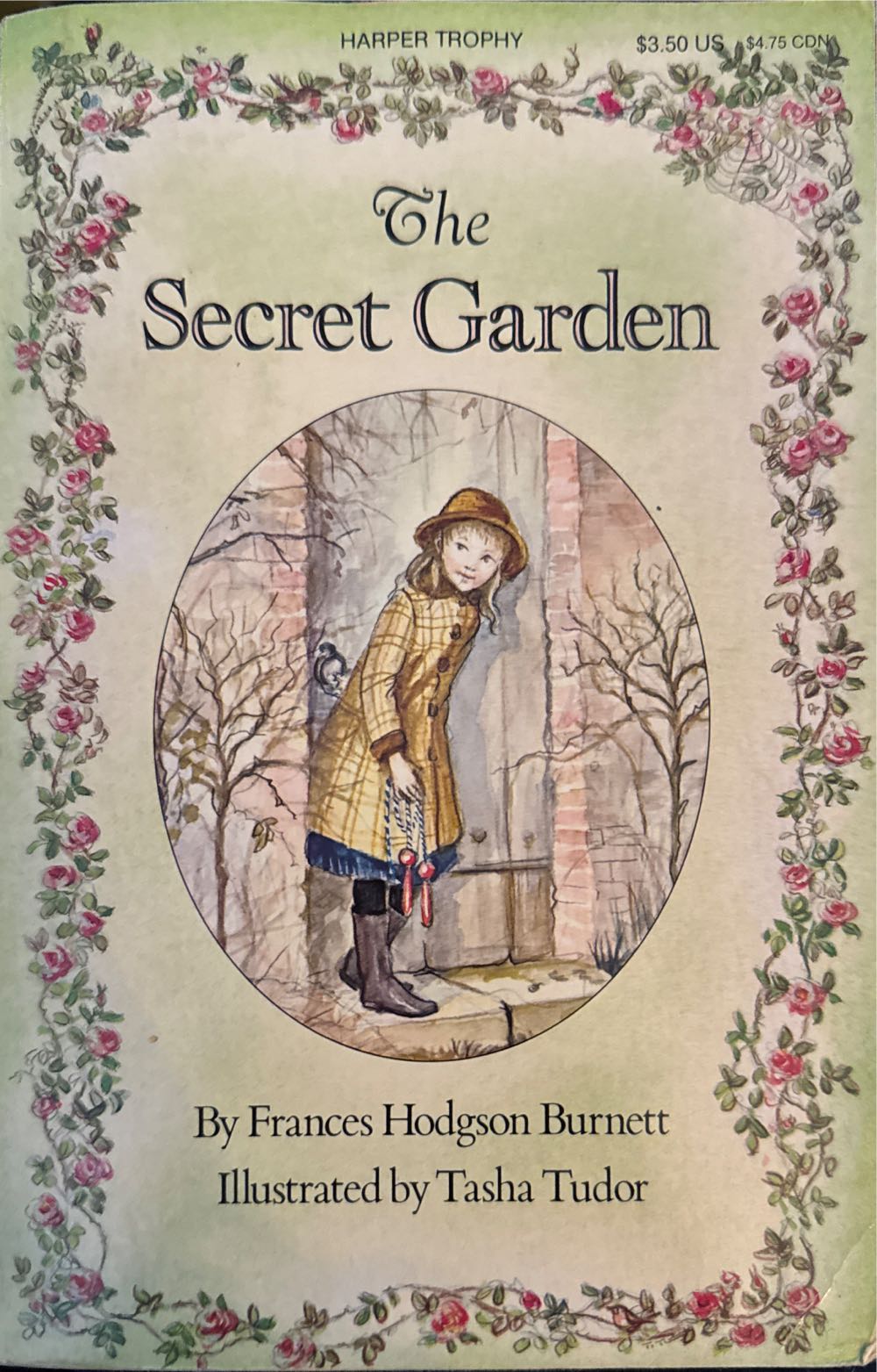 The Secret Garden - Frances Hodgson Burnett (A Dell Yearling Book - Paperback) book collectible [Barcode 9780064401883] - Main Image 4