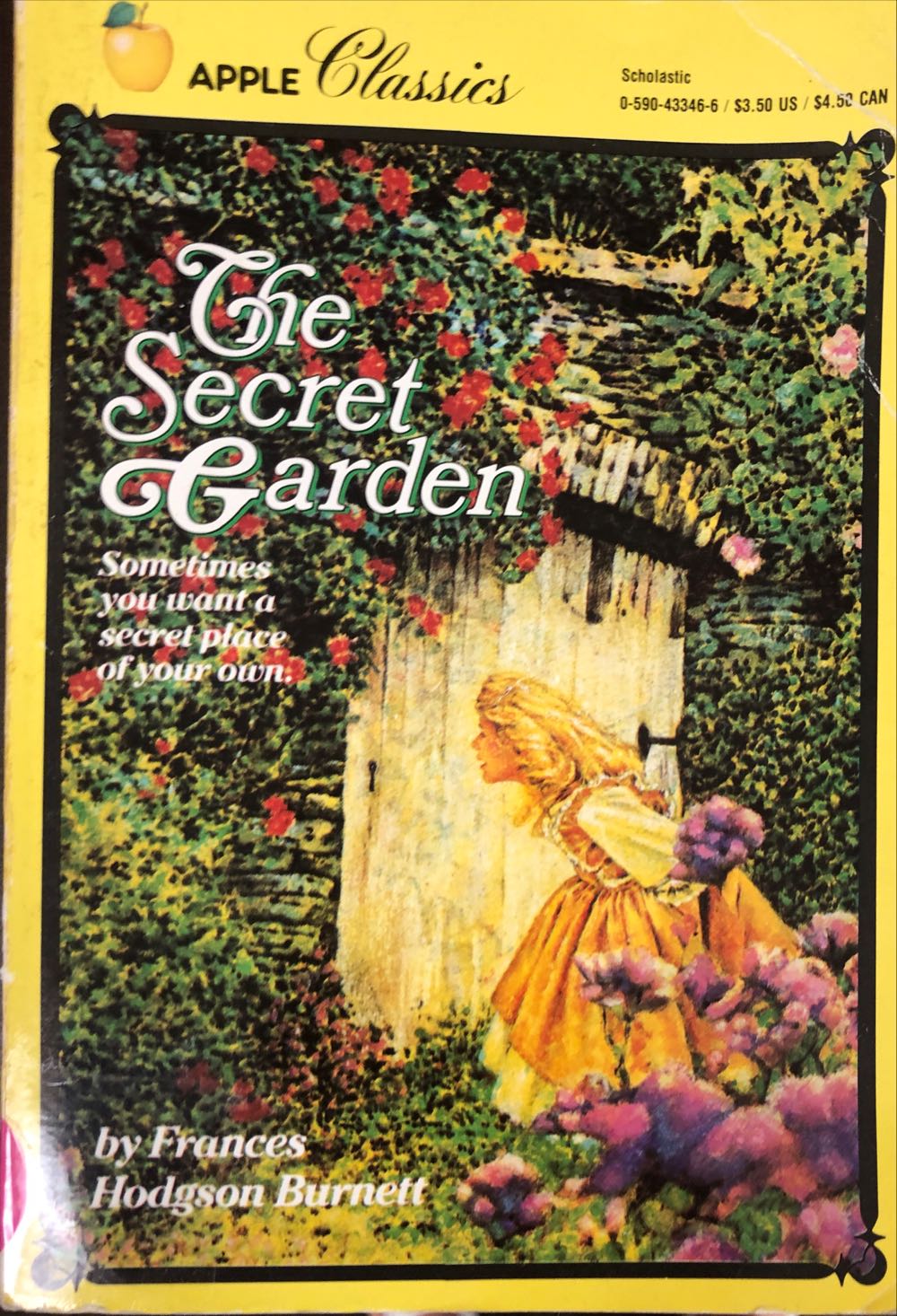The Secret Garden - Frances Hodgson Burnett (Scholastic Paperbacks - Paperback) book collectible [Barcode 9780590433464] - Main Image 2
