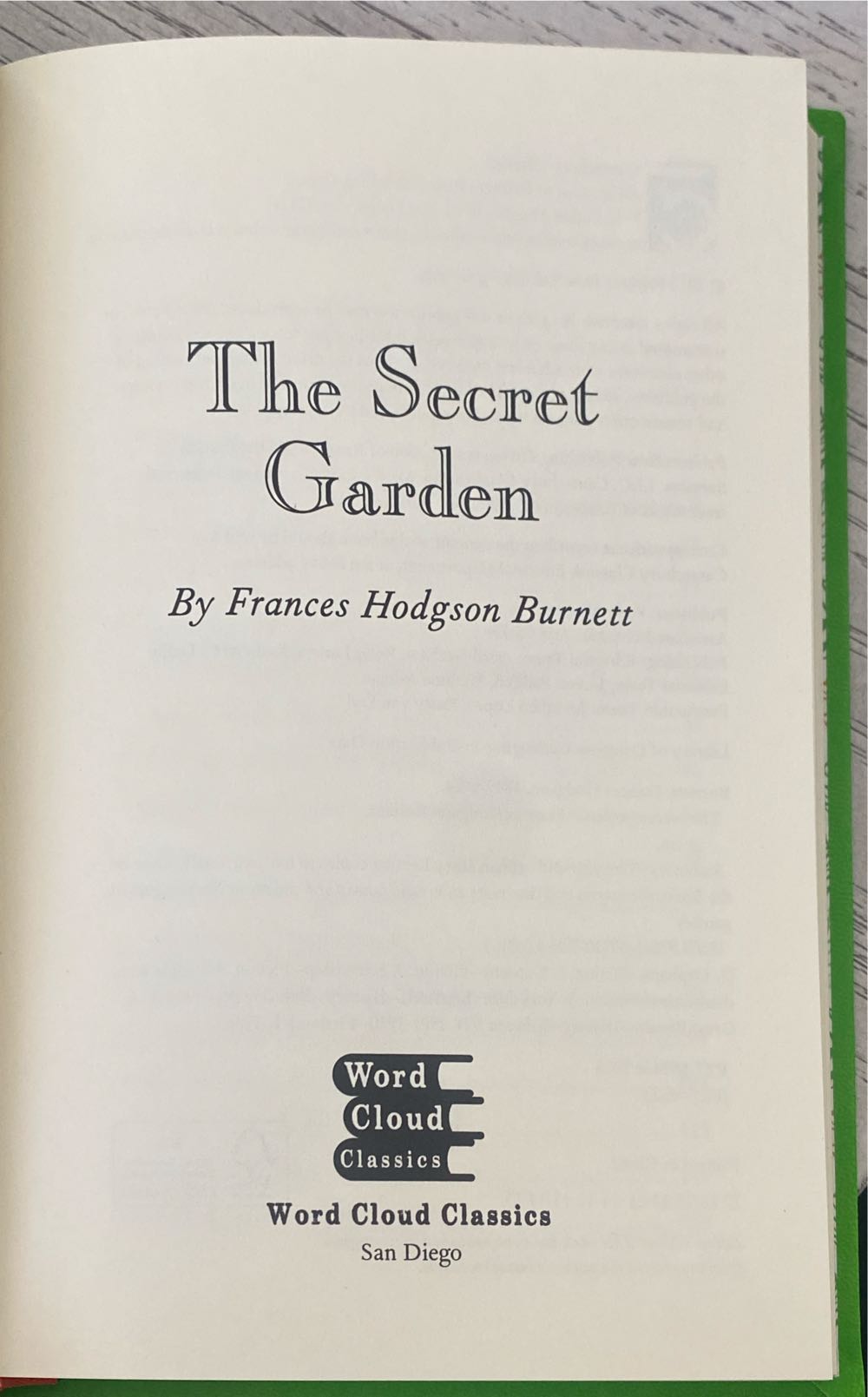 Secret Garden, The - Frances Hodgson Burnett (Canterbury Classics) book collectible [Barcode 9781607107293] - Main Image 3