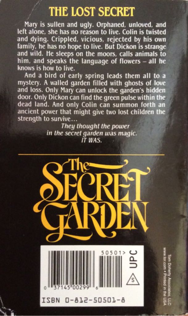 The Secret Garden - Hodgson (Tom Doherty Associates LLC) book collectible - Main Image 2