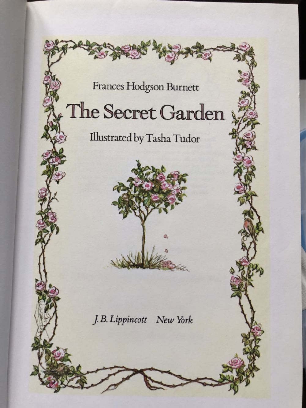 The Secret Garden - Frances Hodgson Burnett (J. B. Lippincott - Hardcover) book collectible - Main Image 3