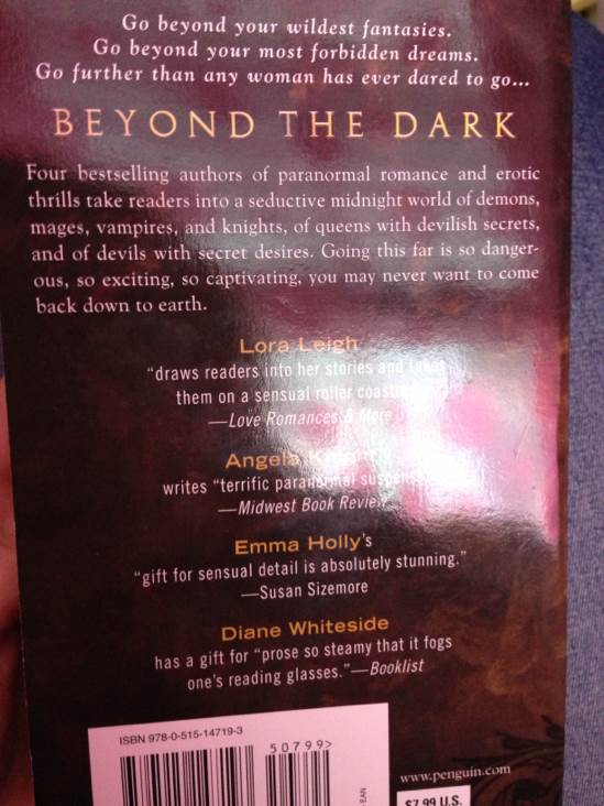 Beyond The Dark - Lora Leigh (Jove Books - Paperback) book collectible [Barcode 9780515147193] - Main Image 2