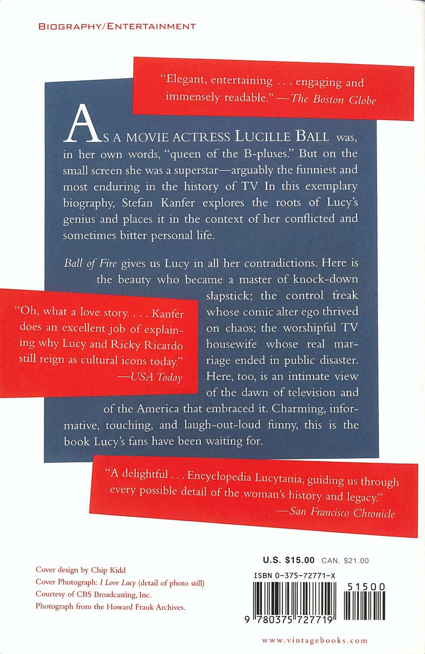 Ball Of Fire - Stefan Kanfer (Vintage - Paperback) book collectible [Barcode 9780375727719] - Main Image 2