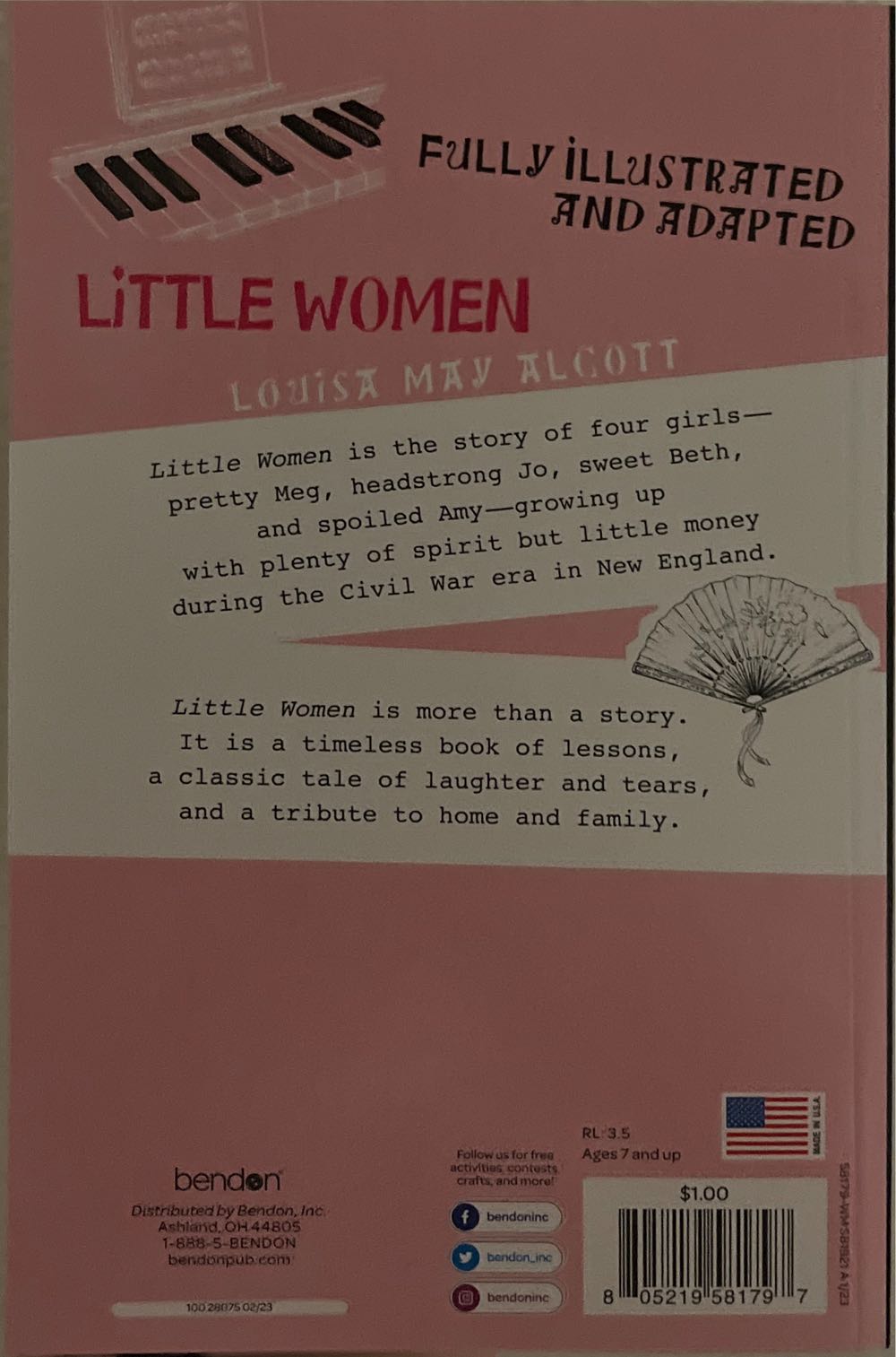 Little Women - Louisa May Alcott (Bendon - Paperback) book collectible [Barcode 0448110199] - Main Image 2