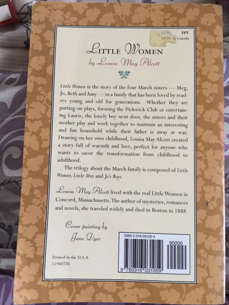 Little Women - Louisa May Alcott (Little, Brown Books for Young Readers - Paperback) book collectible [Barcode 9780316031059] - Main Image 2