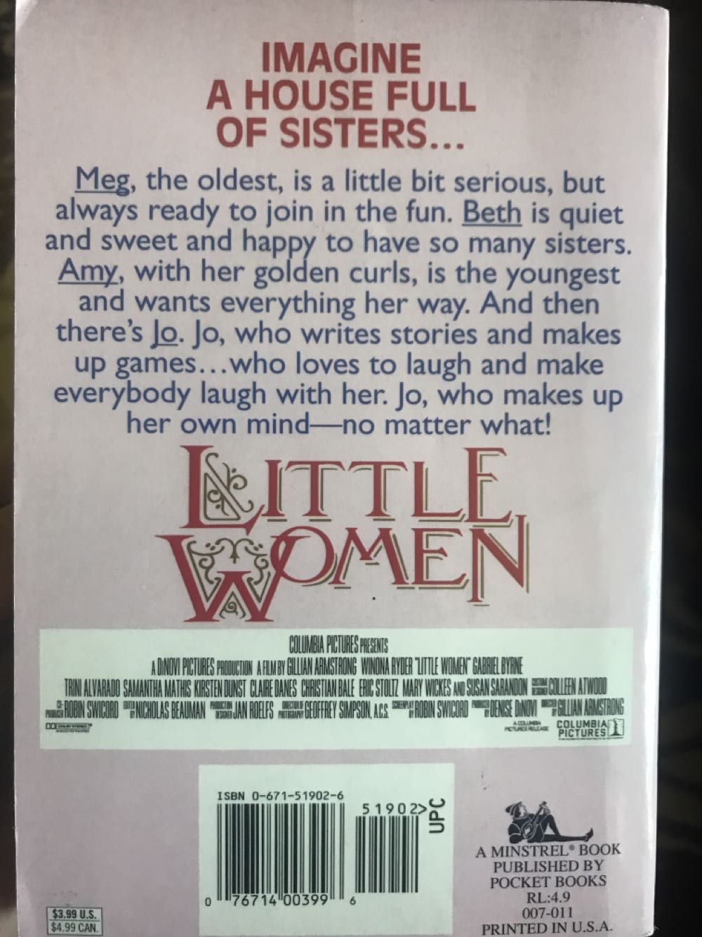 Little Women - Laurie Lawlor (Pocket Books - Paperback) book collectible [Barcode 9780671519025] - Main Image 2