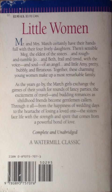 Little Women (Watermill Classic) - Louisa May Alcott (Troll Communications - Paperback) book collectible [Barcode 9780893757076] - Main Image 2