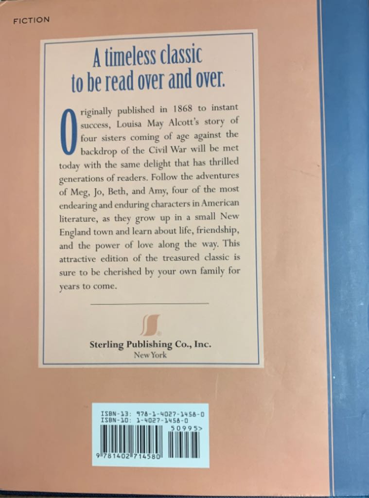 Little Women - Louisa May Alcott (Sterling Publishing Co., Inc. - Hardcover) book collectible [Barcode 9781402714580] - Main Image 2