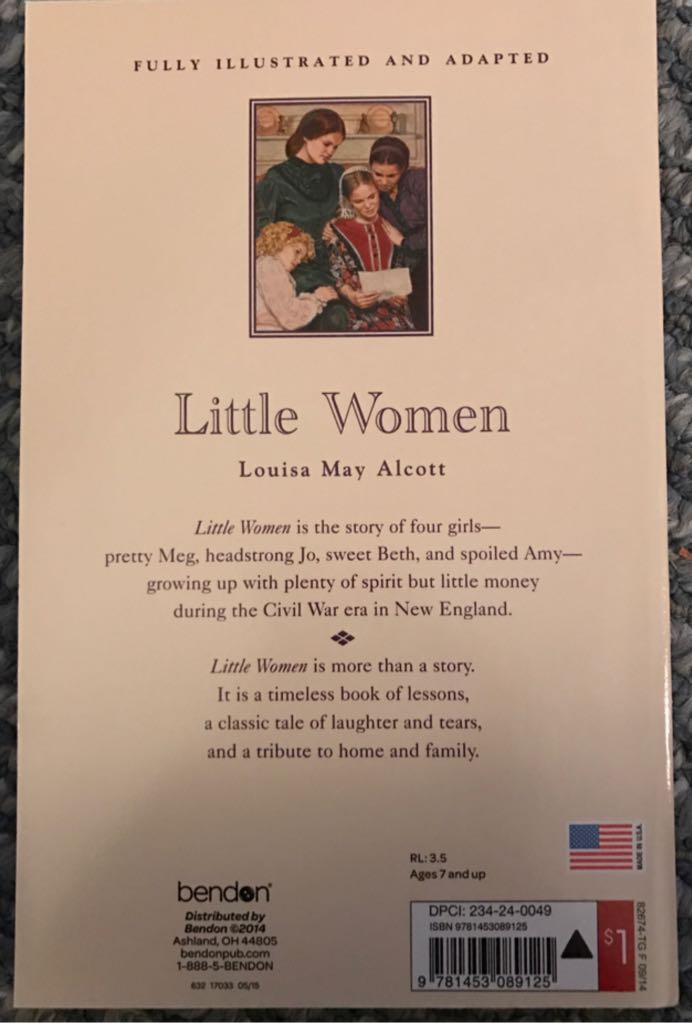 Little Women - Louisa May Alcott (Bendon - Paperback) book collectible [Barcode 9781453089125] - Main Image 2