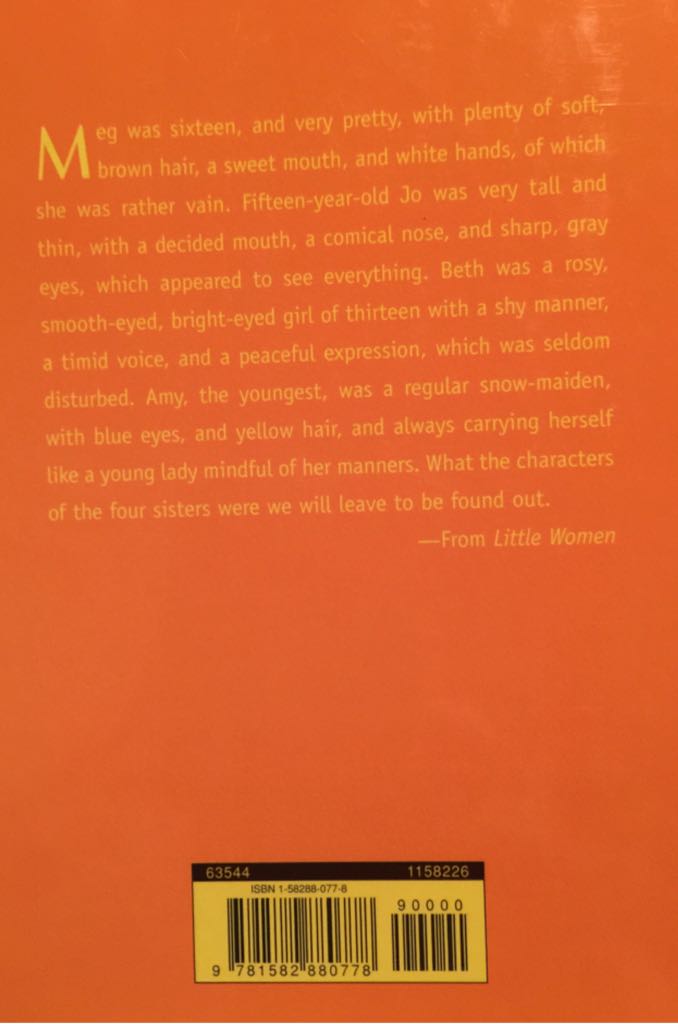 Little Women - Louisa May Alcott (Hardcover) book collectible [Barcode 9781582880778] - Main Image 2