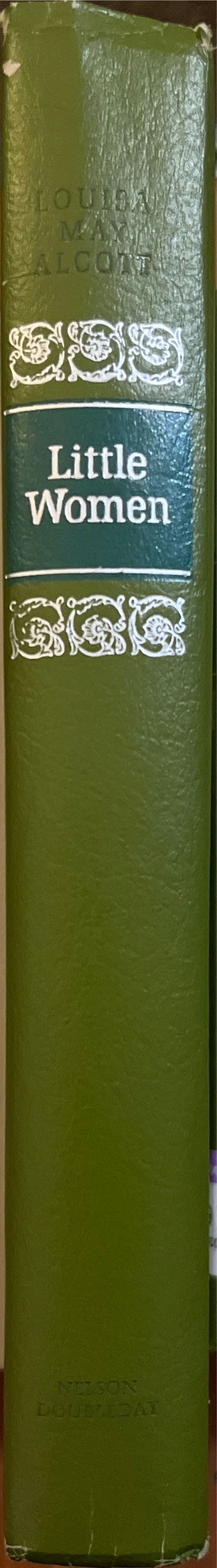 Little Women or Meg, Jo, Beth, and Amy - Louisa May Alcott (Nelson Doubleday, Inc. - Hardcover) book collectible - Main Image 2