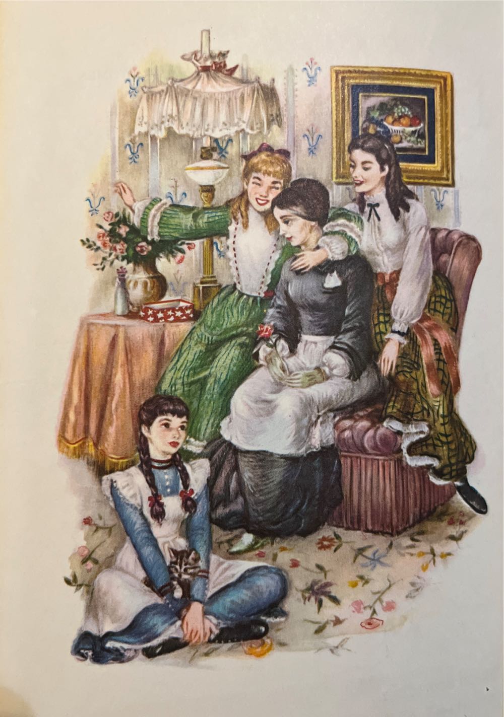 Little Women or Meg, Jo, Beth, and Amy - Louisa May Alcott (Nelson Doubleday, Inc. - Hardcover) book collectible - Main Image 4