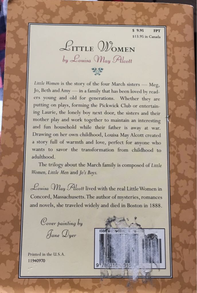 Little Women - Louisa May Alcott (Little, Brown and Co. - Paperback) book collectible - Main Image 2