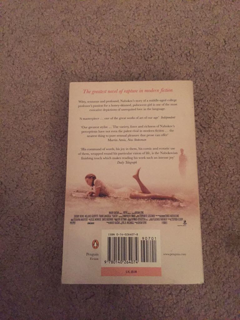 Lolita - Vladimir Nabokov (Penguin - Paperback) book collectible [Barcode 9780140264074] - Main Image 2