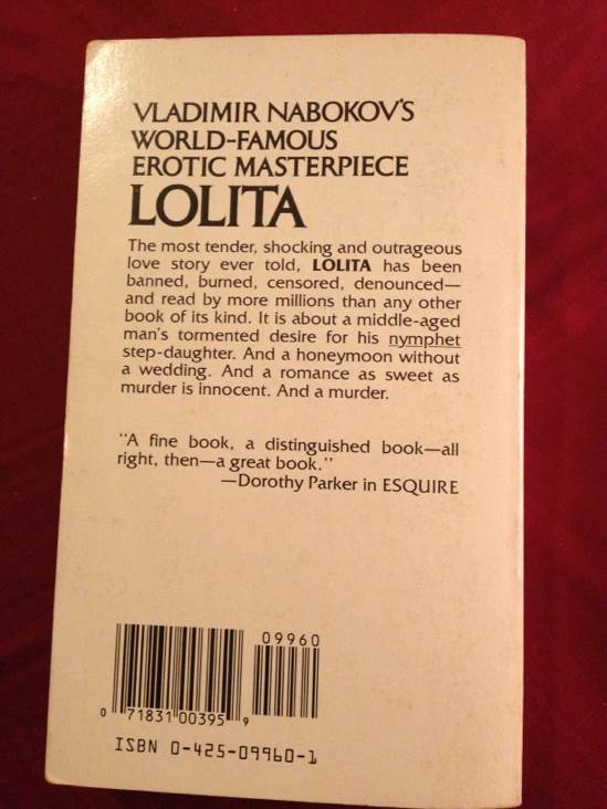Lolita - Vladimir Nabokov (Berkley) book collectible [Barcode 9780425099605] - Main Image 2
