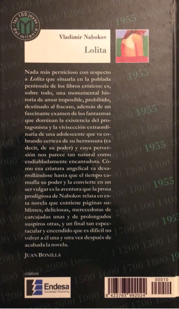 Lolita  (El Mundo) book collectible [Barcode 9788481301168] - Main Image 2