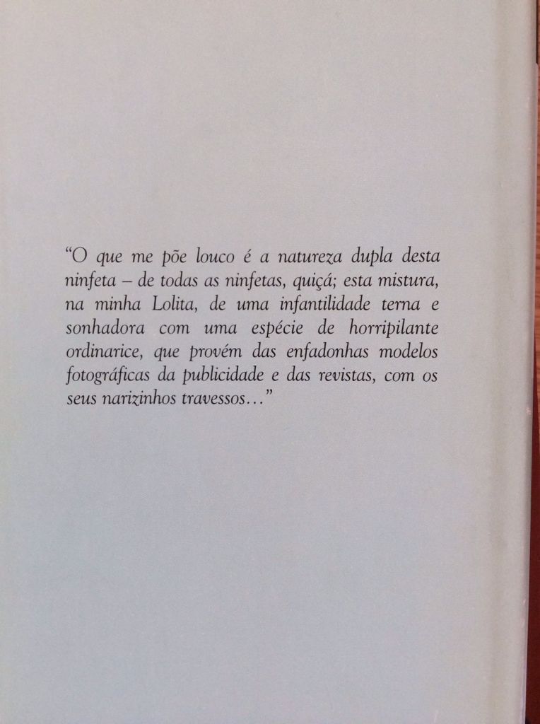 Lolita - Vladimir Vladimirovich Nabokov (Folha De S. Paulo - Hardcover) book collectible [Barcode 9788496075610] - Main Image 2