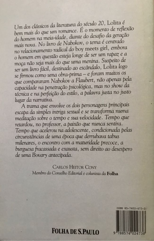 Lolita - Vladimir Nabokov (Penguin - Kindle) book collectible [Barcode 9788574024738] - Main Image 2