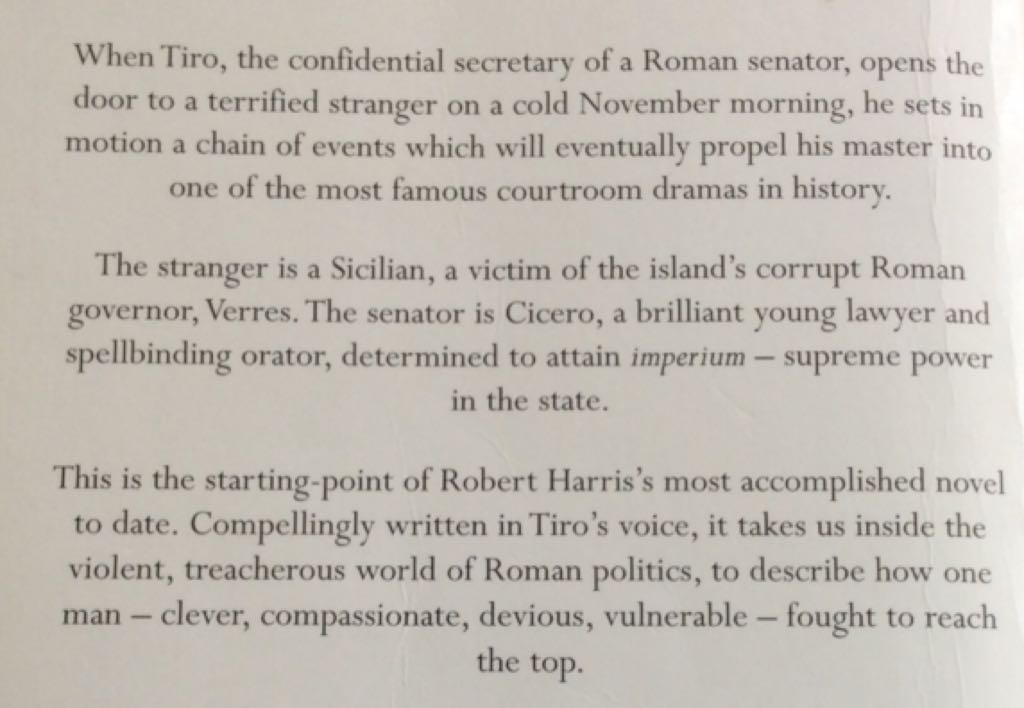 Imperium **** - Robert Harris (Flat - Paperback) book collectible [Barcode 9780099406310] - Main Image 2