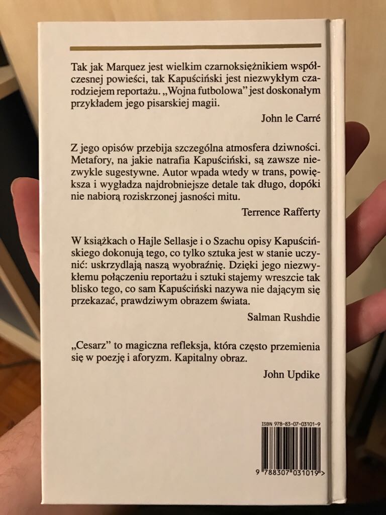 Imperium - Ryszard Kapuściński (Czytelnik - Hardcover) book collectible [Barcode 9788307031019] - Main Image 2