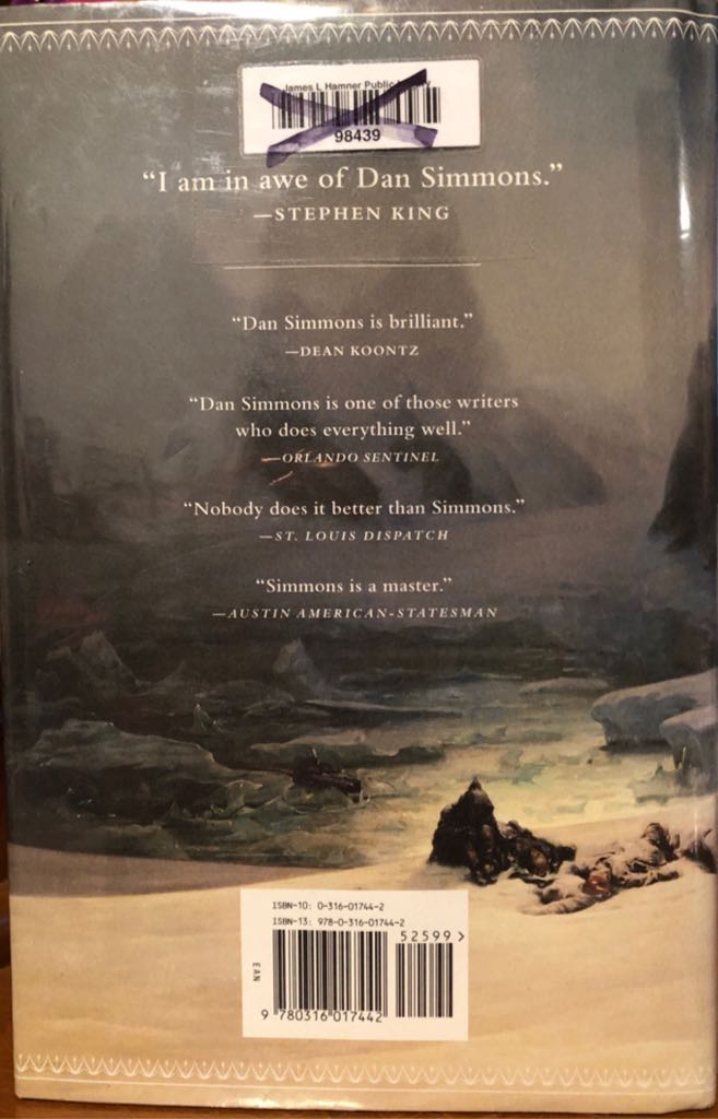 The Terror - Dan Simmons (Little Brown and Company - Hardcover) book collectible [Barcode 9780316017442] - Main Image 2